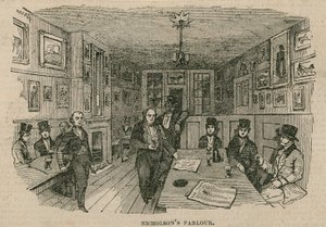 Renton Nicholsons Parlor，Garricks Head Hotel，Bow Street，London 作者 英语学校