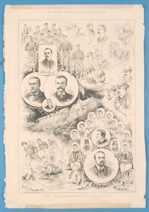 Renton vs. West Bromwich Albion，来自The Illustrated Sporting and Dramatic News，1888年6月2日 作者 英语学校