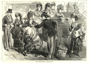 代表性的德比女性：专业的waggonette 作者 英语学校