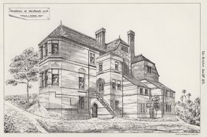 肯特郡肖特兰的住宅（版画） 作者 英语学校