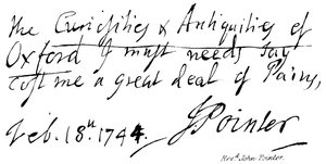 Revd John Pointer 作者 英语学校