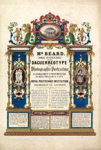 Richard Beards摄影肖像工作室于1841年3月23日在伦敦开幕 作者 英语学校