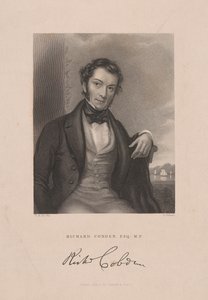 理查德-科布登，约 1843 年（雕刻） 作者 英语学校
