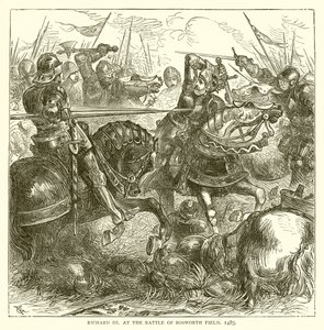 理查德三世在博斯沃思战场战役，1485年