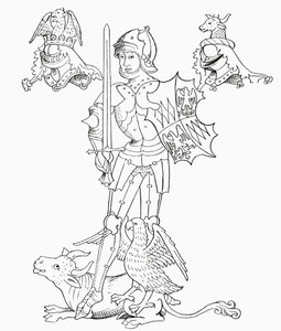 Richard Neville，来自JR Green的“英国人的短暂历史”，于1893年出版 作者 英语学校