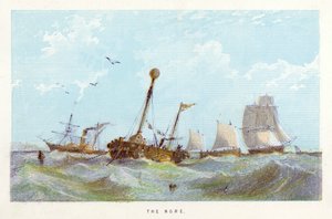 泰晤士河。诺尔(彩色雕刻) 作者 英语学校