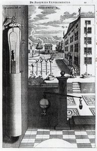罗伯特·博伊尔斯于1669年发表的真空泵设计和创意 作者 英语学校