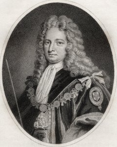 由马多克斯（Maddox）雕刻的罗伯特哈利（Robert Harley），出自1806年出版的“皇家和贵族作家目录”第四卷 作者 英语学校