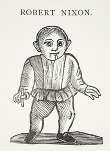 罗伯特尼克松，来自18世纪Chap书籍的插图，约翰阿什顿，酒吧。 1882年 作者 英语学校