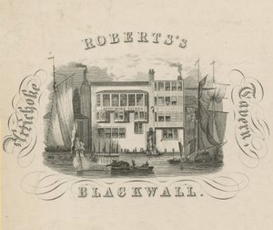 Robertss Artichoke Tavern，Blackwall，伦敦 作者 英语学校