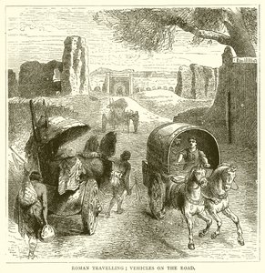 罗马旅行;道路上的车辆 作者 英语学校