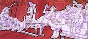 罗马人用餐 作者 英语学校