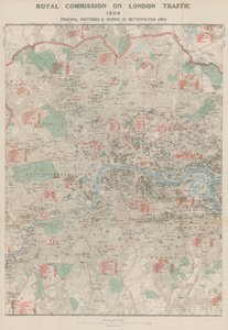 伦敦皇家委员会交通局，1904年;主要工厂和大都会区的工程