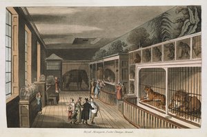 Royal menagerie, Exeter (Change Exchange), Strand.Select views of London : with historical and descriptive sketches of some of the most interesting of the public buildings / 由J.B. Papworth编译和整理。John Buonarotti Papworth伦敦 作者 英语学校