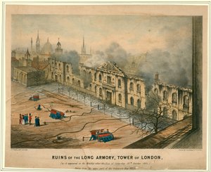 1841年伦敦火塔长长的军械库遗址 作者 英语学校