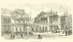 皇家宫殿的废墟，1871年5月 作者 英语学校