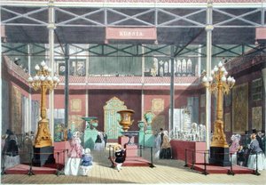 俄罗斯，摘自《迪金森1851年大展综合图片》，1854年出版（彩色平印）。 作者 英语学校
