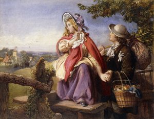 质朴的情人穿越风格，约1860年 作者 英语学校