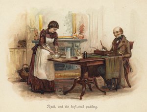 露丝和牛排布丁（chromolitho） 作者 英语学校