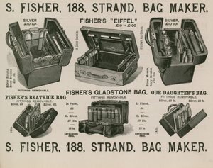 S Fisher，188 Strand，Bag Maker 作者 英语学校