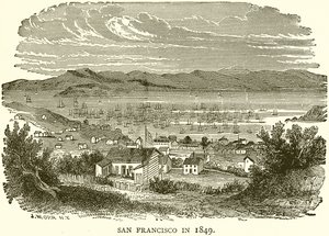 1849年旧金山 作者 英语学校