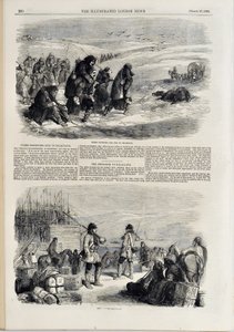 巴拉克拉瓦的场景，来自《伦敦新闻画报》。 作者 英语学校