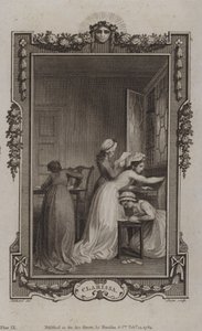 来自克拉丽莎的场景，Samuel Richardson 作者 英语学校