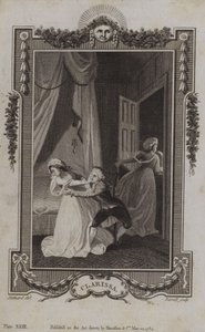 来自克拉丽莎的场景，Samuel Richardson 作者 英语学校