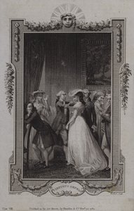 来自The Virtuous Orphan的场景，来自Mary Collyer 作者 英语学校
