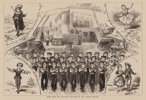阿德尔菲剧院《莉莉普蒂》哑剧场景（雕刻） 作者 英语学校