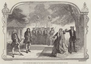 Scene from the New Comedy of "St Cupid; or, Dorothy