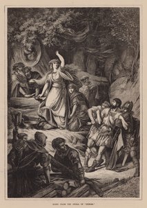 歌剧《诺尔玛》场景（雕刻） 作者 英语学校