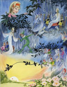 与仙女的场景 作者 英语学校