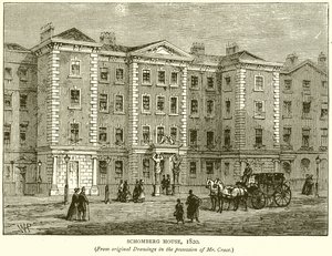 Schomberg House，1820