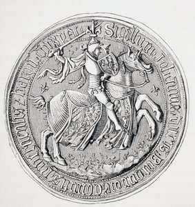 Jean II的封印，勃艮第公爵，讷韦尔伯爵和Donzy男爵，1880年 作者 英语学校