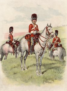 苏格兰皇家骑兵队第二骑兵队(chromolitho) 作者 英语学校