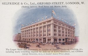 Selfridge and Company Limited，牛津街，伦敦，西 作者 英语学校