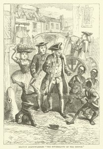 塞尔温承认 "人民的主权"（雕版画 作者 英语学校