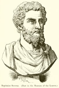 Septimius Severus。 （胸围在卢浮宫博物馆）