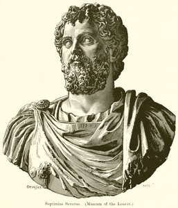 Septimius Severus。 （卢浮宫博物馆） 作者 英语学校