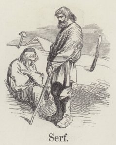 农奴（雕刻 作者 英语学校
