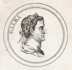 Sulpicius加尔巴，从Crabb的历史字典，发表于1825年 作者 英语学校