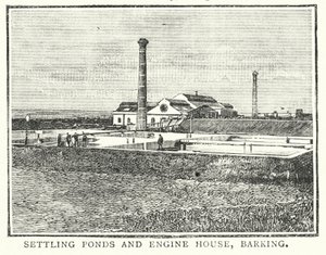 巴金的沉淀池和机房（雕刻） 作者 英语学校