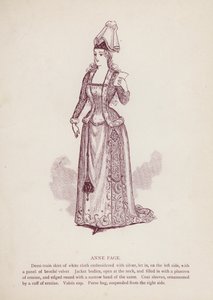 莎士比亚的《温莎的快乐妻子》。安妮-佩奇（石膏版 作者 英语学校