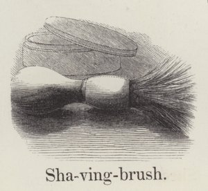 剃须刷（雕刻 作者 英语学校
