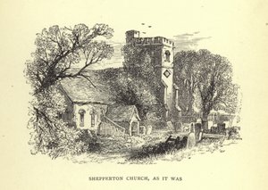 Shepperton教堂，因为它 作者 英语学校