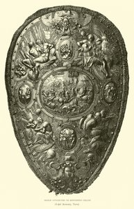 Shield归功于Benvenuto Cellini 作者 英语学校