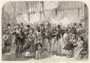在1862年国际展览会上结束了一天 作者 英语学校