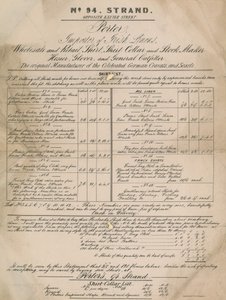 衬衫列表，No 94 Strand 作者 英语学校