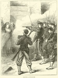 拍摄石油，1871年5月 作者 英语学校